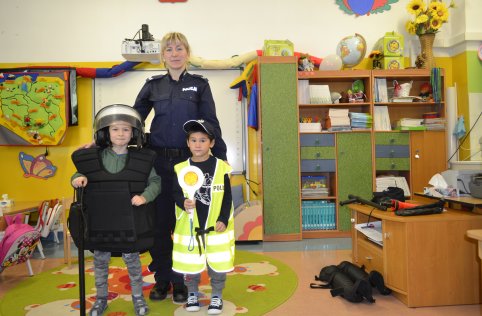 Policja w przedszkolu